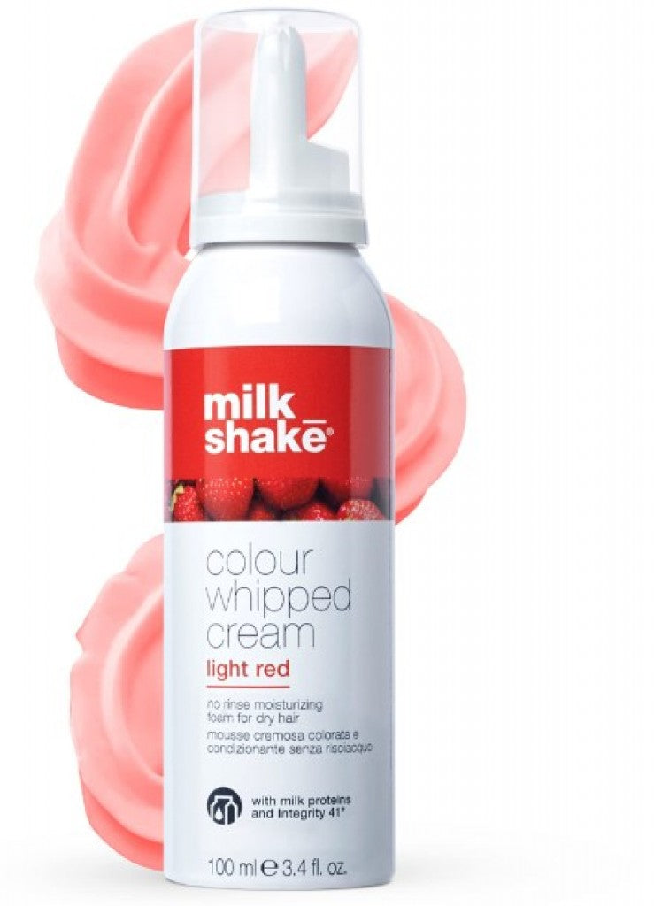 MILK SHAKE COLOUR WHIPPED CREAM LIGHT RED 100ML